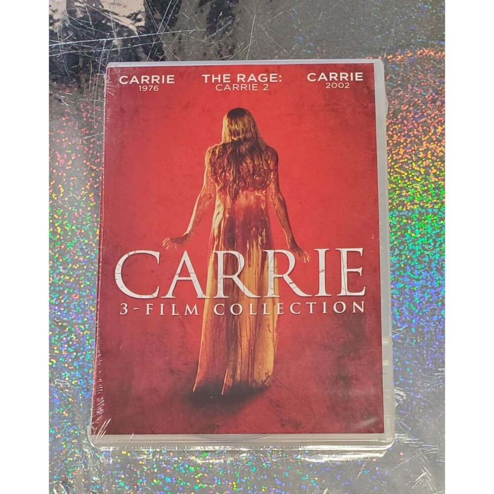 Carrie 3-Film Collection Triple Feature #1 1976 Original, #2 The Rage, #3 Remake